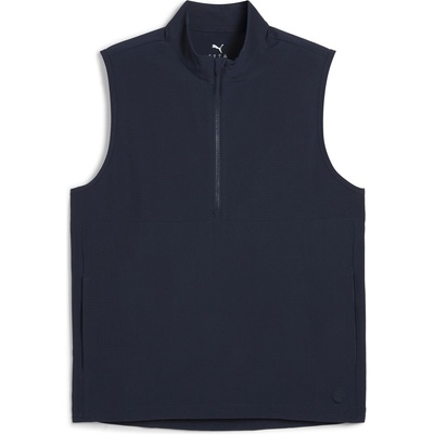 PUMA Блуза с яка Puma Men's Ripguard Sleeveless Performance Polo Shirt - Deep Navy