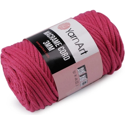 Pletací příze Macrame Cord 250 g Varianta: 16 (771) pink, Balení: 1 ks 47053/107207/255760