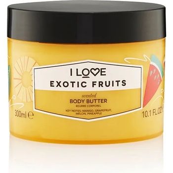 I Love Signature Collection Веган Хидратиращ Екзотични плодове Масло за тяло 330 ml
