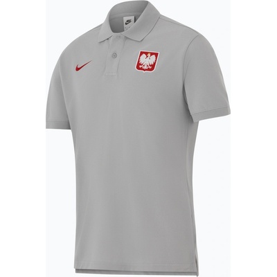 Pánsky futbalový dres Nike Sportswear Poland Polo Matchup PQ wolf grey