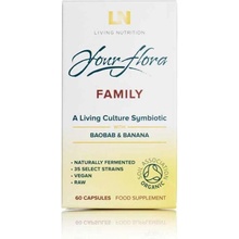 Living Nutrition Your flora symbiotics FAMILY 60 kapsúl