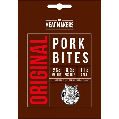 Meat Makers Jerky pork bites 25 g