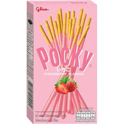 Glico Pocky jahodové tyčinky 45 g