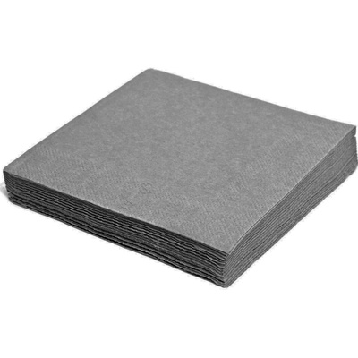 Wimex servítky 3V šedé 33x33cm 20ks