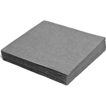 Wimex servítky 3V šedé 33x33cm 20ks