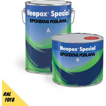 Neopox Špecial - epoxidový podlahový náter: 1 Kg Žltá