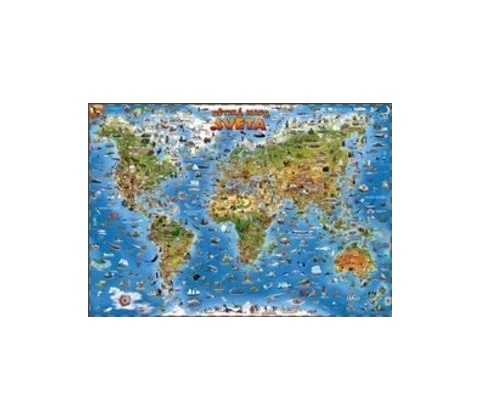 Dětská mapa světa