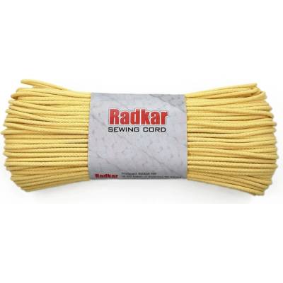 RADKAR šňůry na šití 5mm Lemon - 100m návin