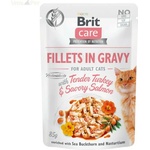 Brit Care Fillets in gravy turkey & salmon 85 g
