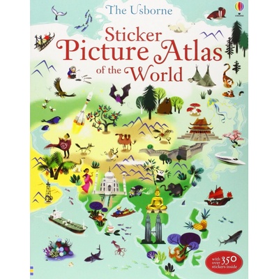 Sticker Picture Atlas of the World - Lake Sam