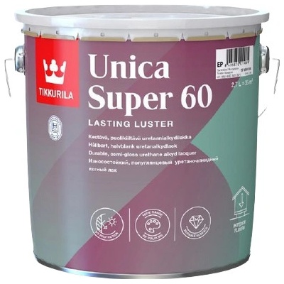 Tikkurila Unica Super 60 2,7 l pololesklý