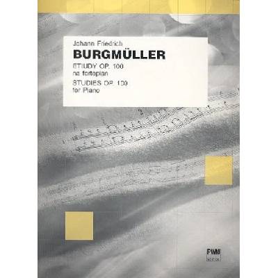 Friedrich burgmüller: studies op. 100 (noty na klavír)