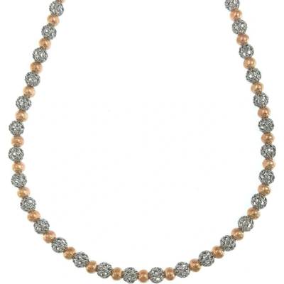 InfinitySilver Strieborný náhrdelník s filigránovými guľôčkami 57006045