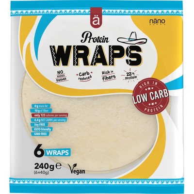 Näno Supps Protein wraps 6ks 240 g – Hledejceny.cz