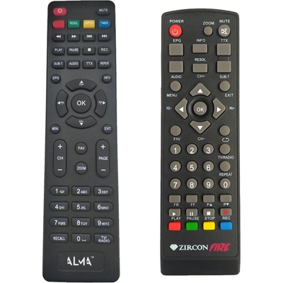 Zircon fire hevc - оригинален дистанционен контрол (fire hevc)