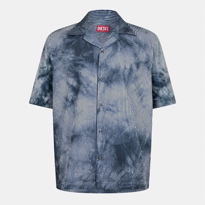 Diesel Риза Diesel Men's Long-Sleeve Plain Shirt - Black Black