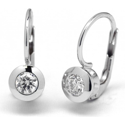 Klenoty Budín ručně vyrobené z bílého zlata s diamanty J-28430-17