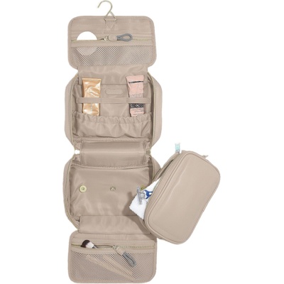 Stackers Пътна чантичка за тоалетни принадлежности Stackers найлон бежово-сивa (76370)