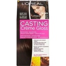 Barvy na vlasy L'Oréal Casting Creme Gloss 400 tmavý kaštan 48 ml