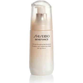 Shiseido Benefiance Wrinkle Smoothing Day Emulsion SPF30 емулсия за лице против бръчки 75 ml за жени