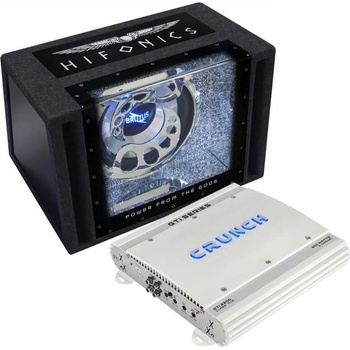 Hifonics BXi12BP + Crunch GTI2200