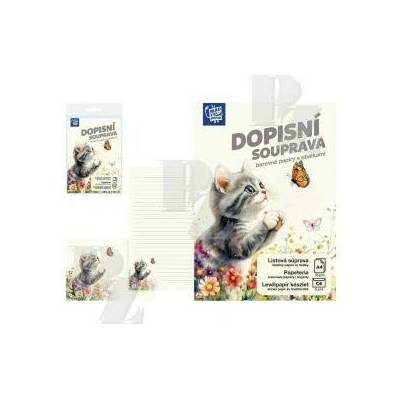 Dopisní papír barevný LUX 5+10 Kotě, MFP Paper