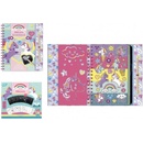 Lowlands Škrabací obrázky blok jednorožec ve fólii 20x24cm