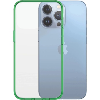 Panzer Калъф PanzerGlass - ClearCase, iPhone 13 Pro, прозрачен/зелен (5711724003394)