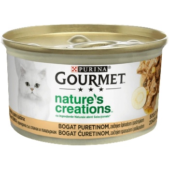 Purina Gourmet Naturals PURINA GOURMET Nature's Creations с пуйка и спанак - кг