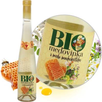 Dr. Bojda Medovina BIO z medu mnohokvětého 0,5 l
