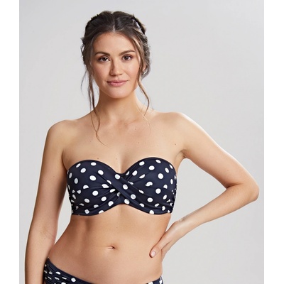 Panache Anya Riva Spot Sw1453 plavková podprsenka navy ivory