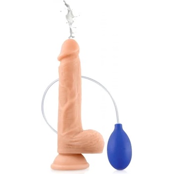 Image 1 of Real Body Реалистично еякулиращо дилдо с тестиси Cum Kane