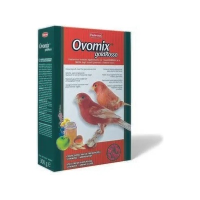 Padovan OvoMix gold rosso - хранителна добавка за канарчета, вълнисти папагали и екзотични птици 400gr