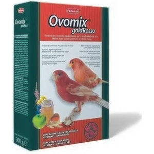 Padovan OvoMix gold rosso - хранителна добавка за канарчета, вълнисти папагали и екзотични птици 400gr