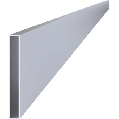 DOPREDAJ hliníkový profil 160 x 20 x 2 x 6000 mm, bez úpravy