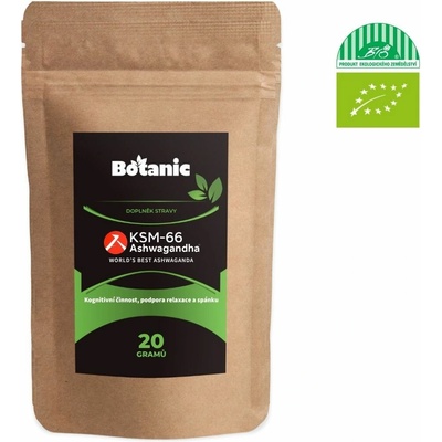 Botanic Ašvaganda KSM-66 BIO 20 g