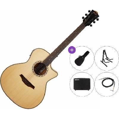 BromoGuitars BAT2CE Premium SET Natural Електро-акустична китара Джъмбо