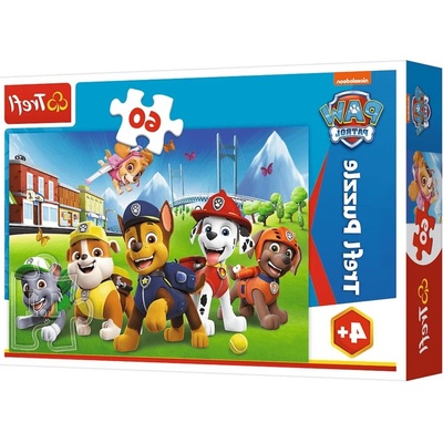 Trefl mamido Paw Patrol Na louce 60 dílků