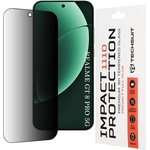 Techsuit Стъклен протектор за Realme GT 8 Pro - 111D Privacy Full Glue - Techsuit - Черен