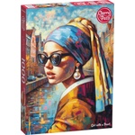 Cherry Pazzi Пъзел Cherry Pazzi от 1000 части - Момичето с перлената обица (30844)