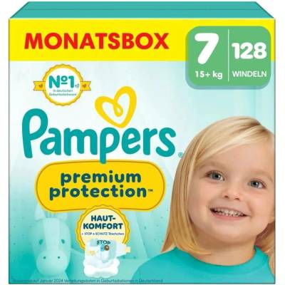 Pampers Premium Protection 7 128 ks