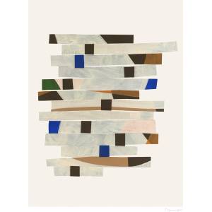 The Poster Club Постер 50x70 cm Cut up Stripes - Berit Mogensen Lopez - The Poster Club (17192-7)