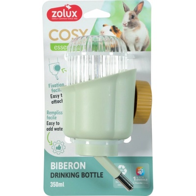 Zolux Napáječka hlodavec COSY květina zelená 350 ml