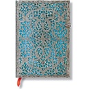 MAYA BLUE MIDI LINED