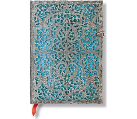 MAYA BLUE MIDI LINED