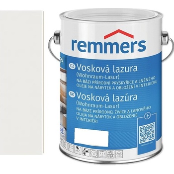 Remmers Vosková lazúra 2,5 l biela