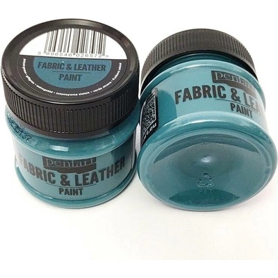 Kůže a textilní barva 50 ml jedově zelená