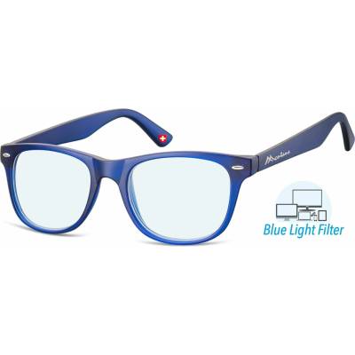 Montana Eyewear brýle na čtení a na počítač BLF67C modré