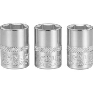 STANLEY Комплект вложки Stanley FatMax 1/4" с 6 ръба, 11-12-13 мм FMMT17092-0 (FMMT17092-0)