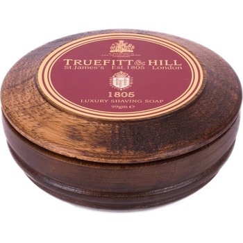 Truefitt & Hill Луксозен сапун за бръснене Truefitt & Hill в дървена купичка - 1805 (99 г) Сапуни за бръснене